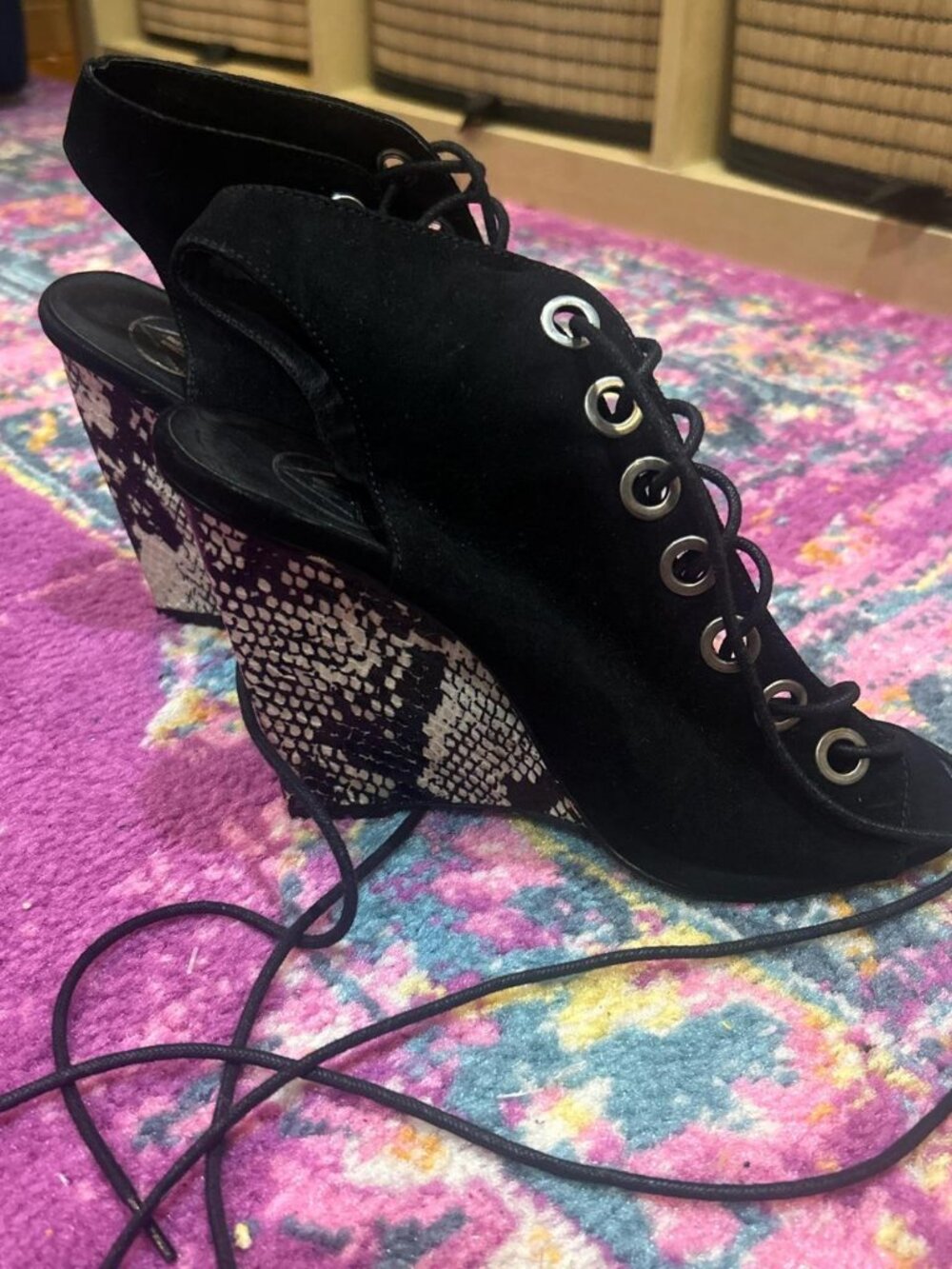 Missguided Women's Black Sandals
